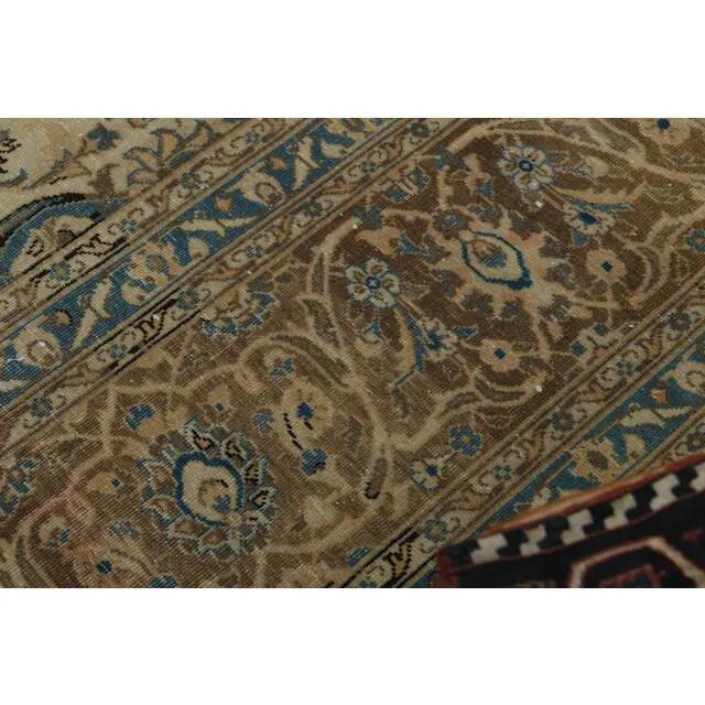 1970s Vintage Persian Handknotted Wool Orange Oversize Area Rug❤ 282x380