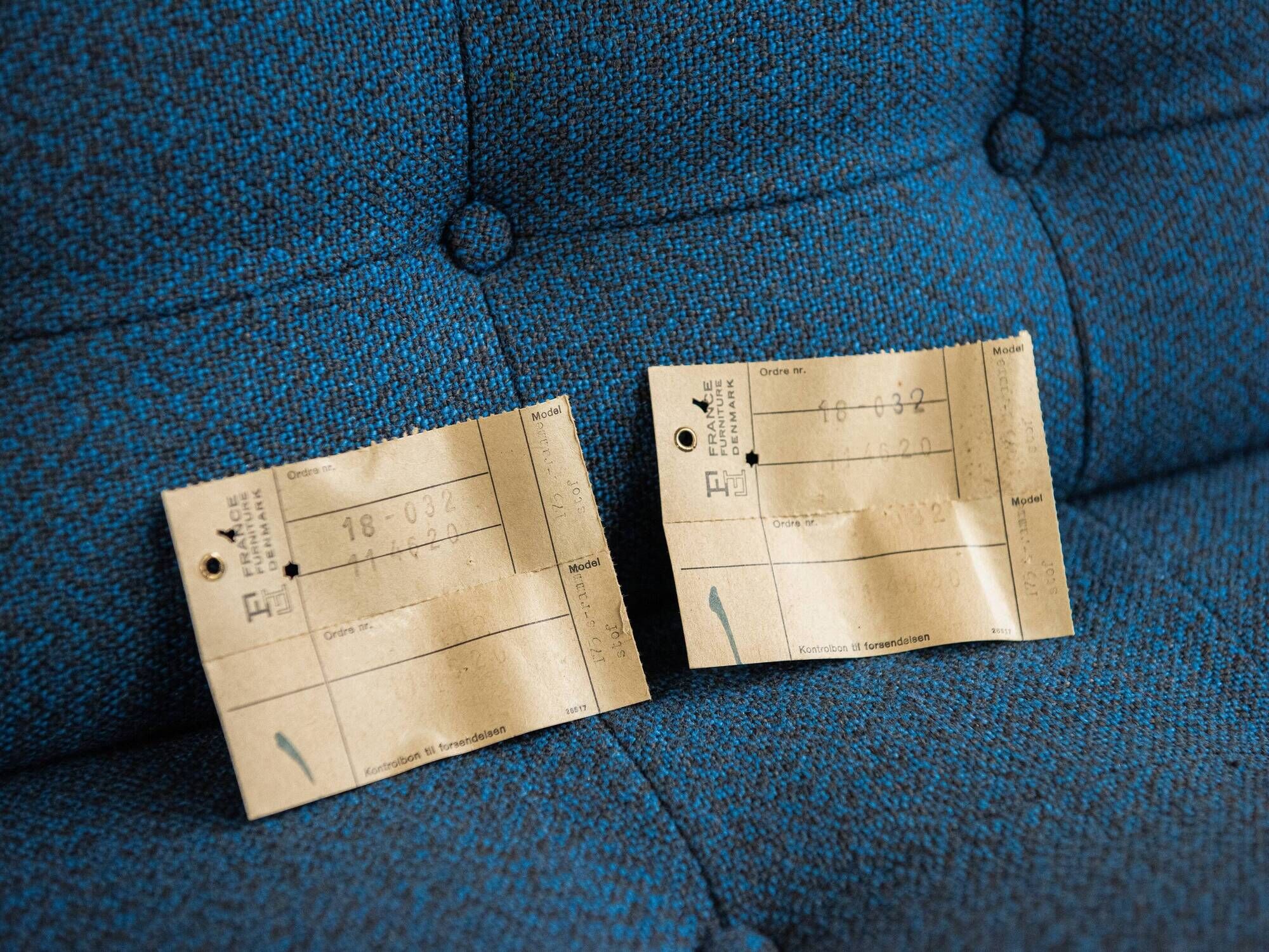 Midcentury corner sofa set in teak by Ole Gjerløv-Knudsen & Torben Lind for France & Søn