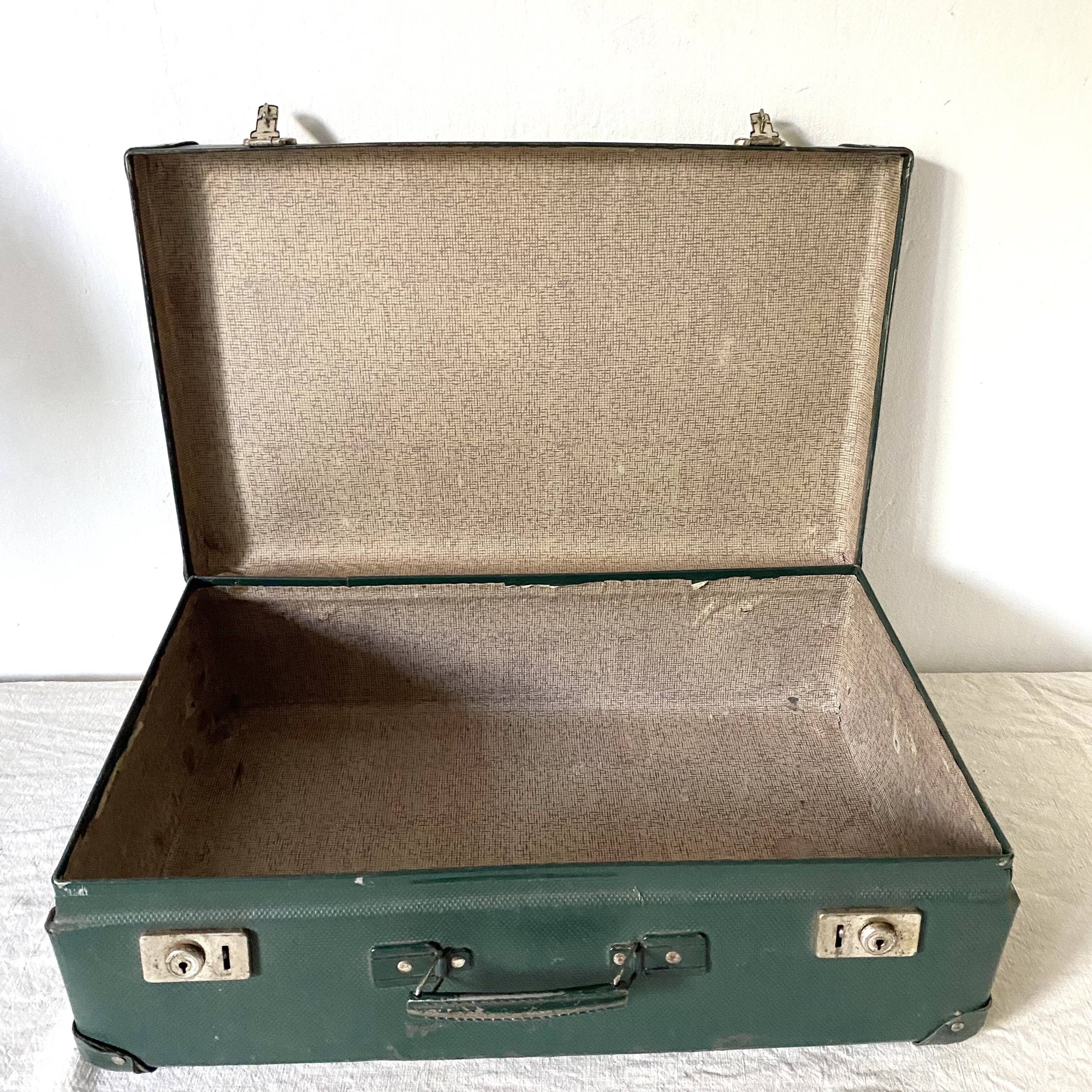 Antique cardboard suitcase 51 X 32