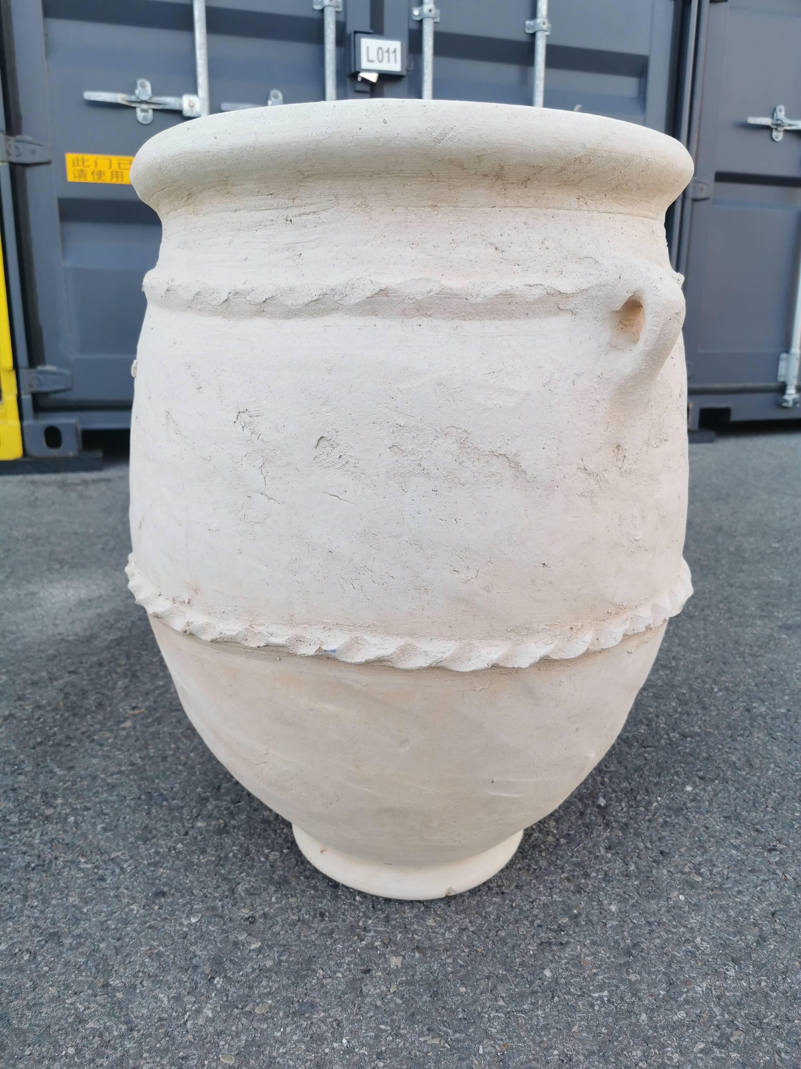 Large terracotta jar