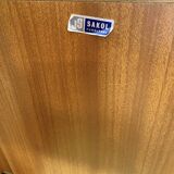Mid-Century Retro Vintage Teak Sideboard by Sakol 1960   Danish Design Infl