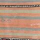 5x9 Rug For Living Room Salmon Green Kilim Rug, 145x288Cm