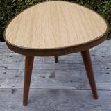 small triangular coffee table