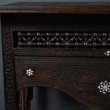 Syrian walnut table – late 19th century
