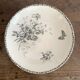 Compotier en terre de fer HB&Cie à décor de fleurs, d'oiseaux et de papillons