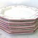 Lot de 6 assiettes anglaises Johnson Brothers