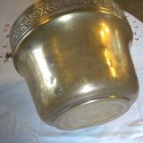 Ancien cache pot en laiton