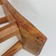 Swedish lacquered pine stool, 1970s