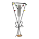 Colorful Coat Rack