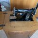 Singer sewing machine from the 1960s model 197 b with art deco furniture