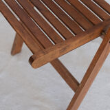 Set of 4 folding chairs