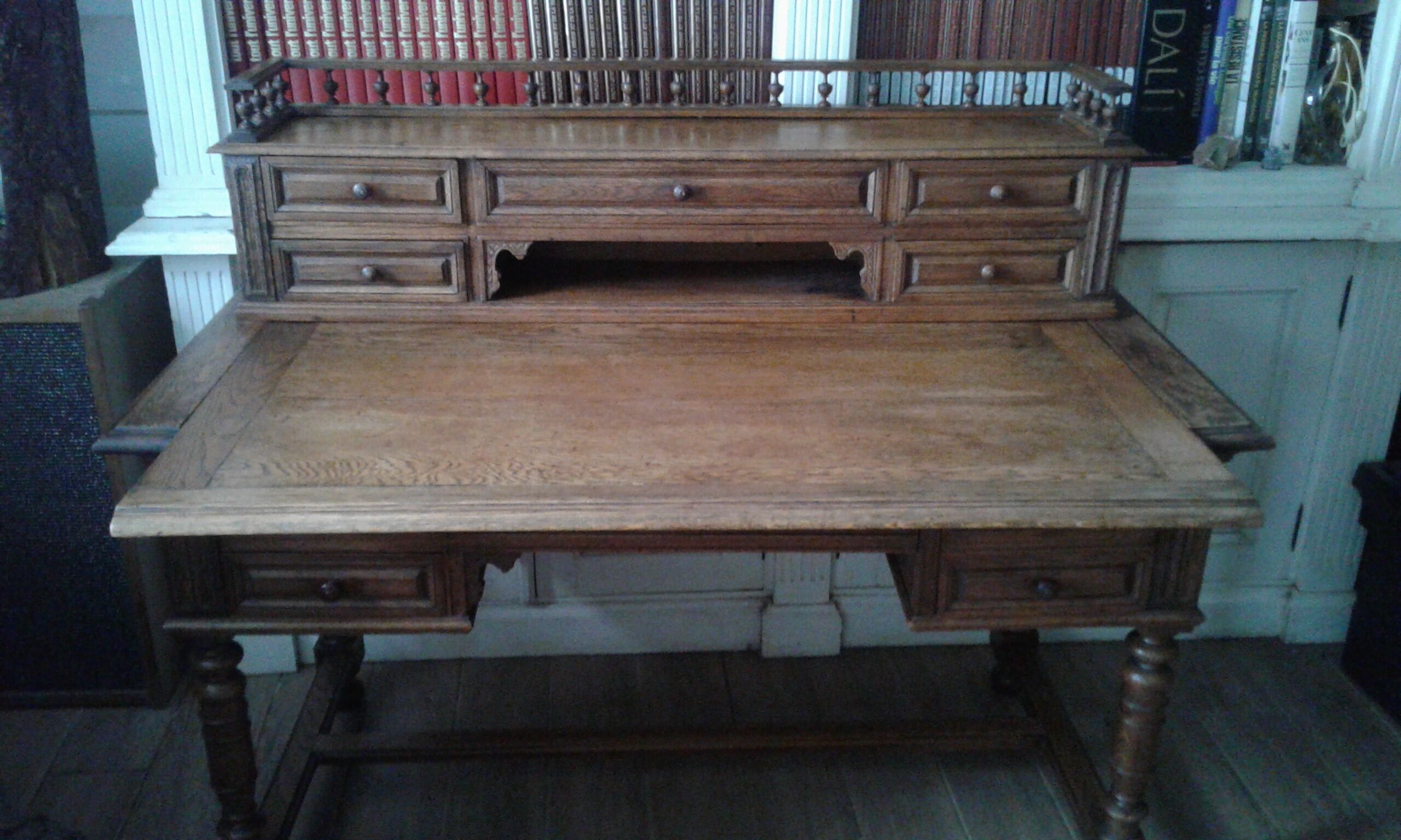 Oak desk