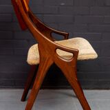 Set of 2 dining room chairs by Arne Hovmand Olsen for Mogens Kold, 1960s