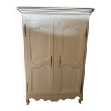 Old white patinated cabinet