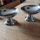 5 coupes à glace anciennes en inox