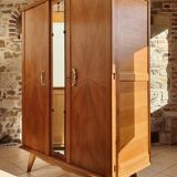 Vintage cabinet feet compass