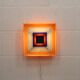 Vintage Danish Kvadrille Wall Lamp by Bent Karlby for Lyfa, Denmark, 1970s