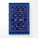 Small Moroccan Sabra rug blue 100x150 cm