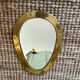 2 brass mirrors