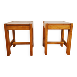 Pair of vintage Scandinavian style sofa ends