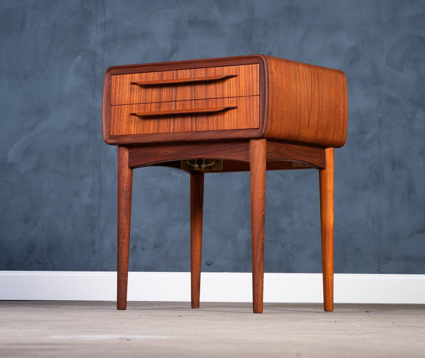 Teak Bedside Table by Johannes Andersen for CFC Silkeborg, 1960s