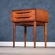 Teak Bedside Table by Johannes Andersen for CFC Silkeborg, 1960s