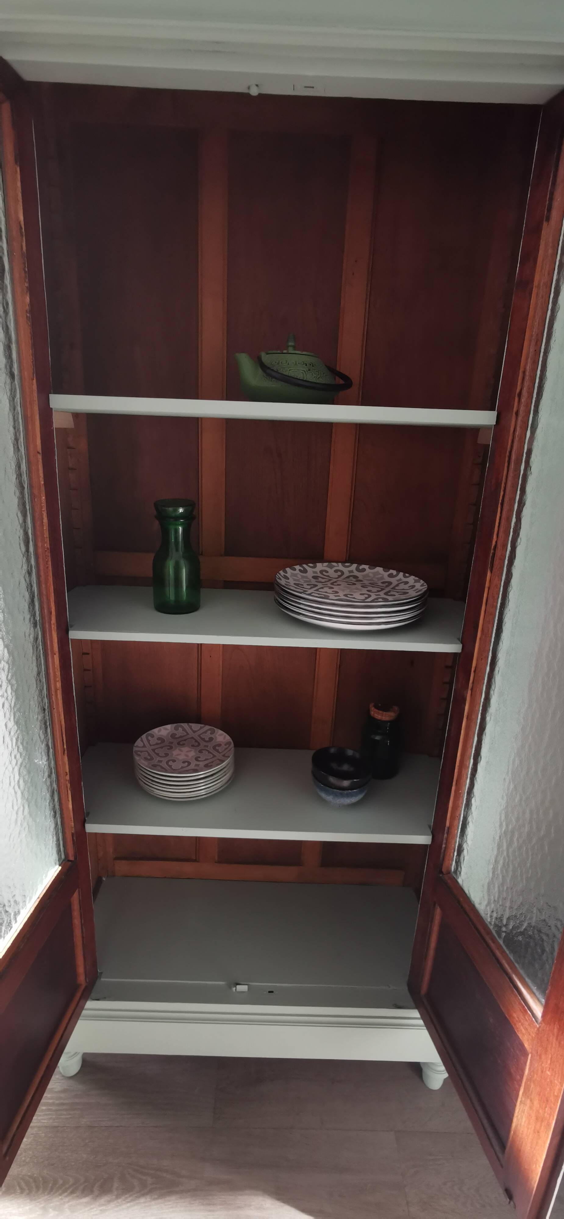 Parisian glass cabinet