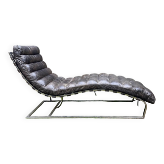 Flamant chaise longue