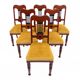 Table with four chairs from the early 20th century