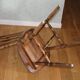 3 BAUMANN Tacoma chairs black faux leather dark beech