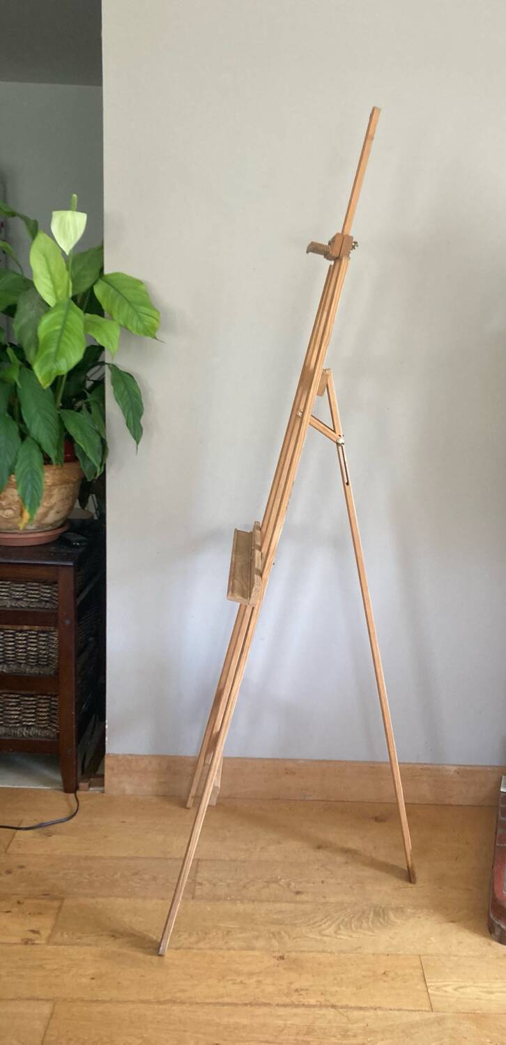 20th century solid pine painter's easel