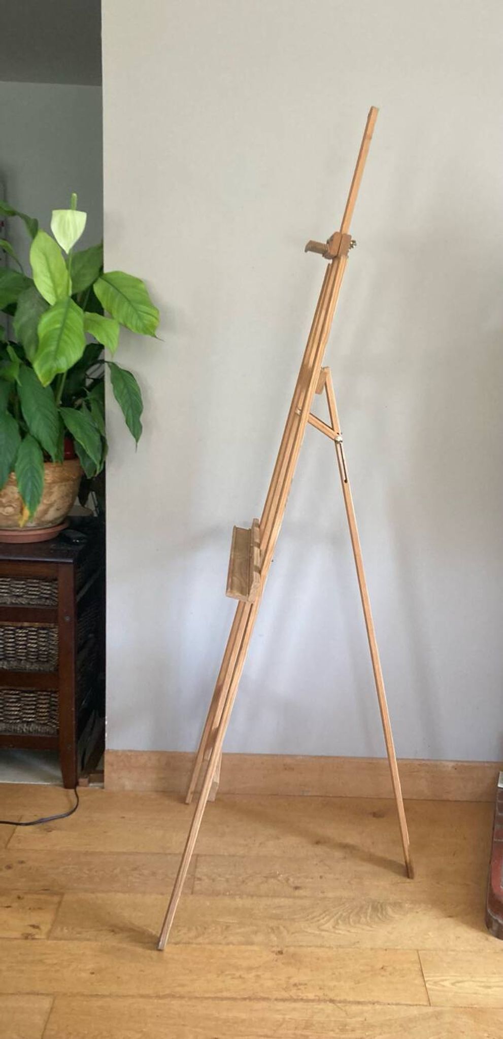 20th century solid pine painter's easel