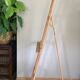 20th century solid pine painter's easel
