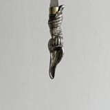 Couteau à beurre élégant en métal brillant