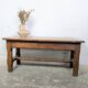 Farmhouse coffee table in solid oak