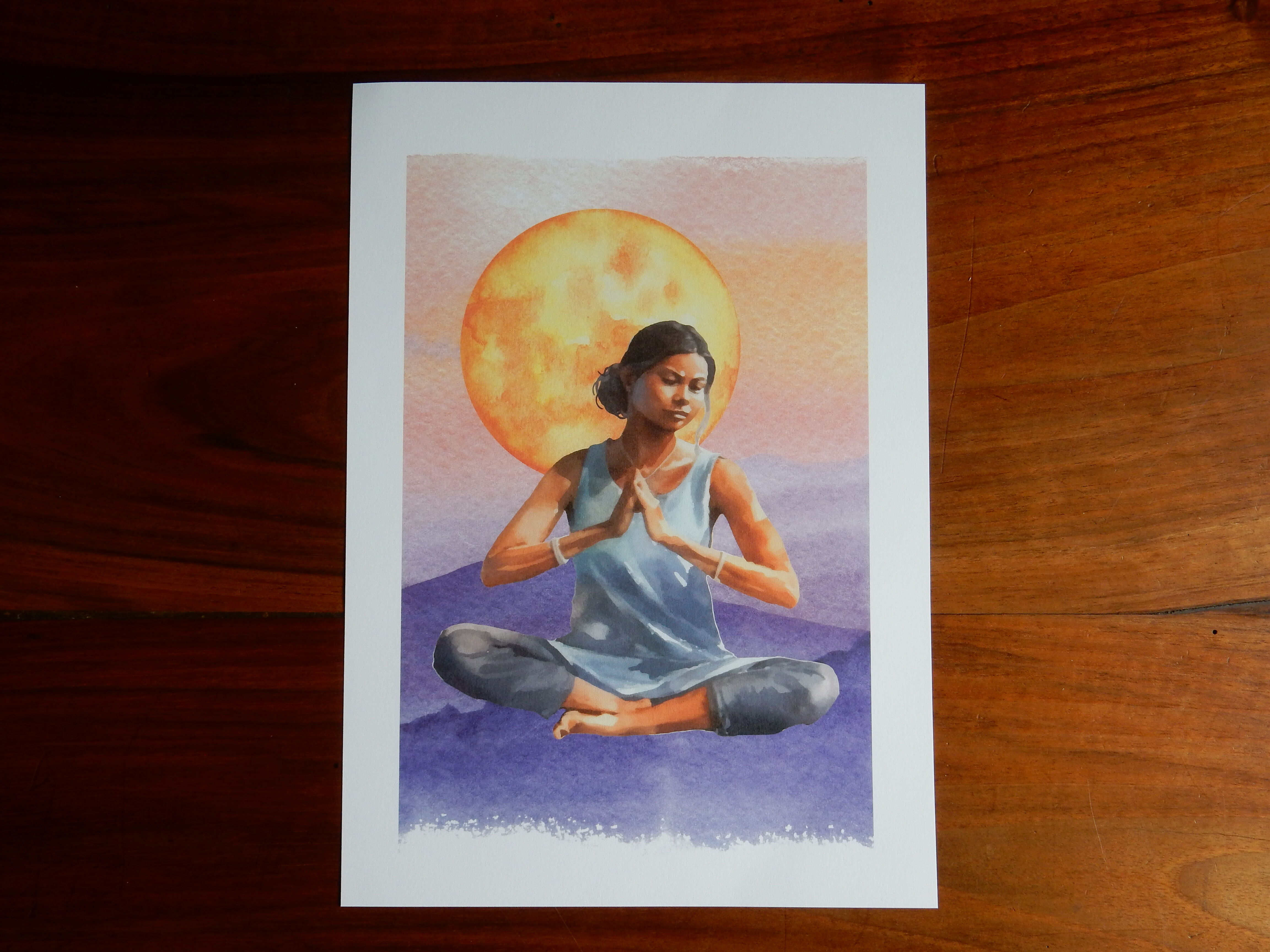 Illustration meditation