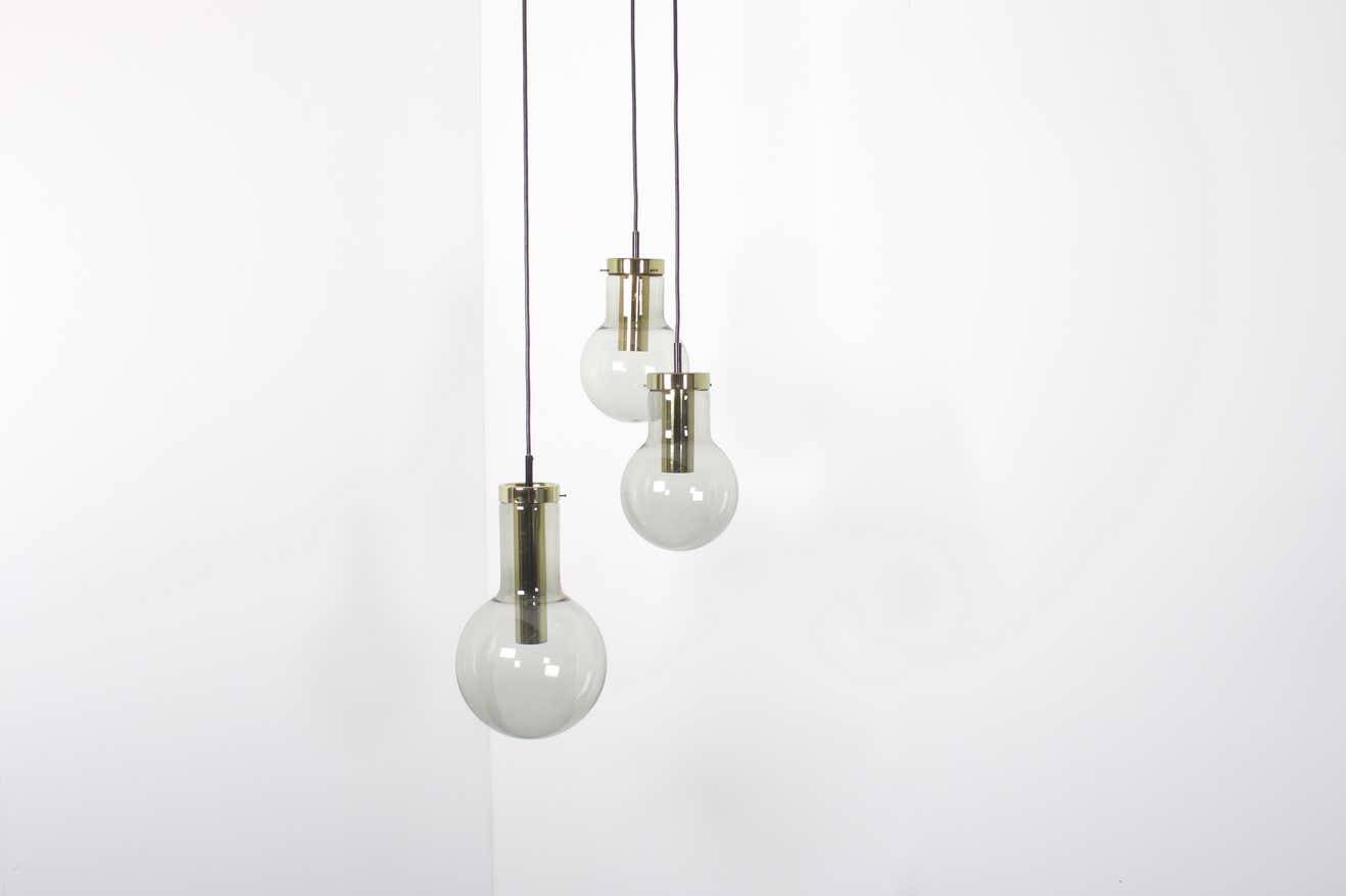 Large maxi globe pendant by raak amsterdam, 1965