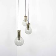 Grande suspension maxi globe par raak amsterdam, 1965
