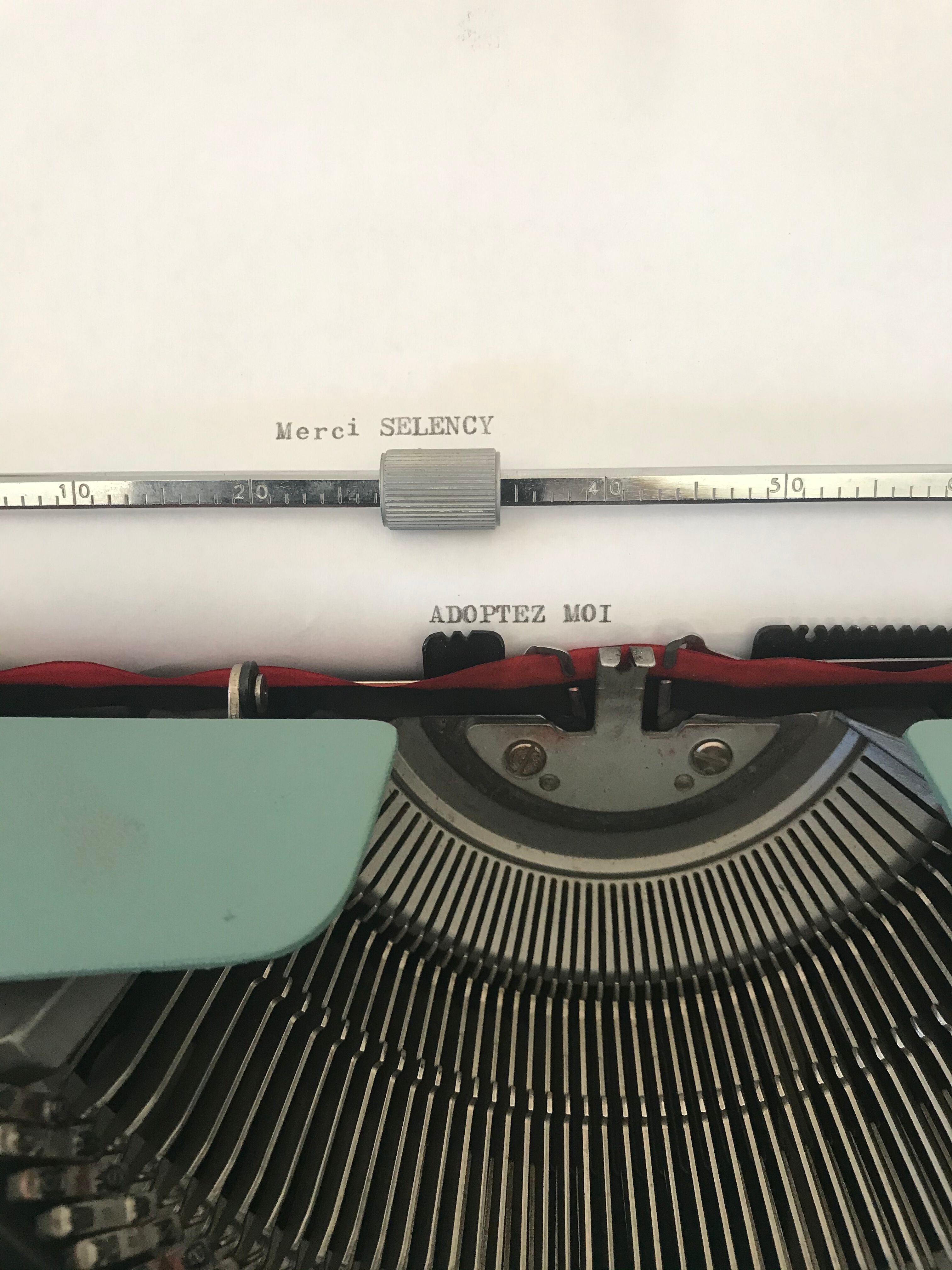 Olivetti Lettera 32 Typewriter