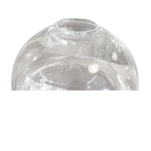 abat jour en verre bullé