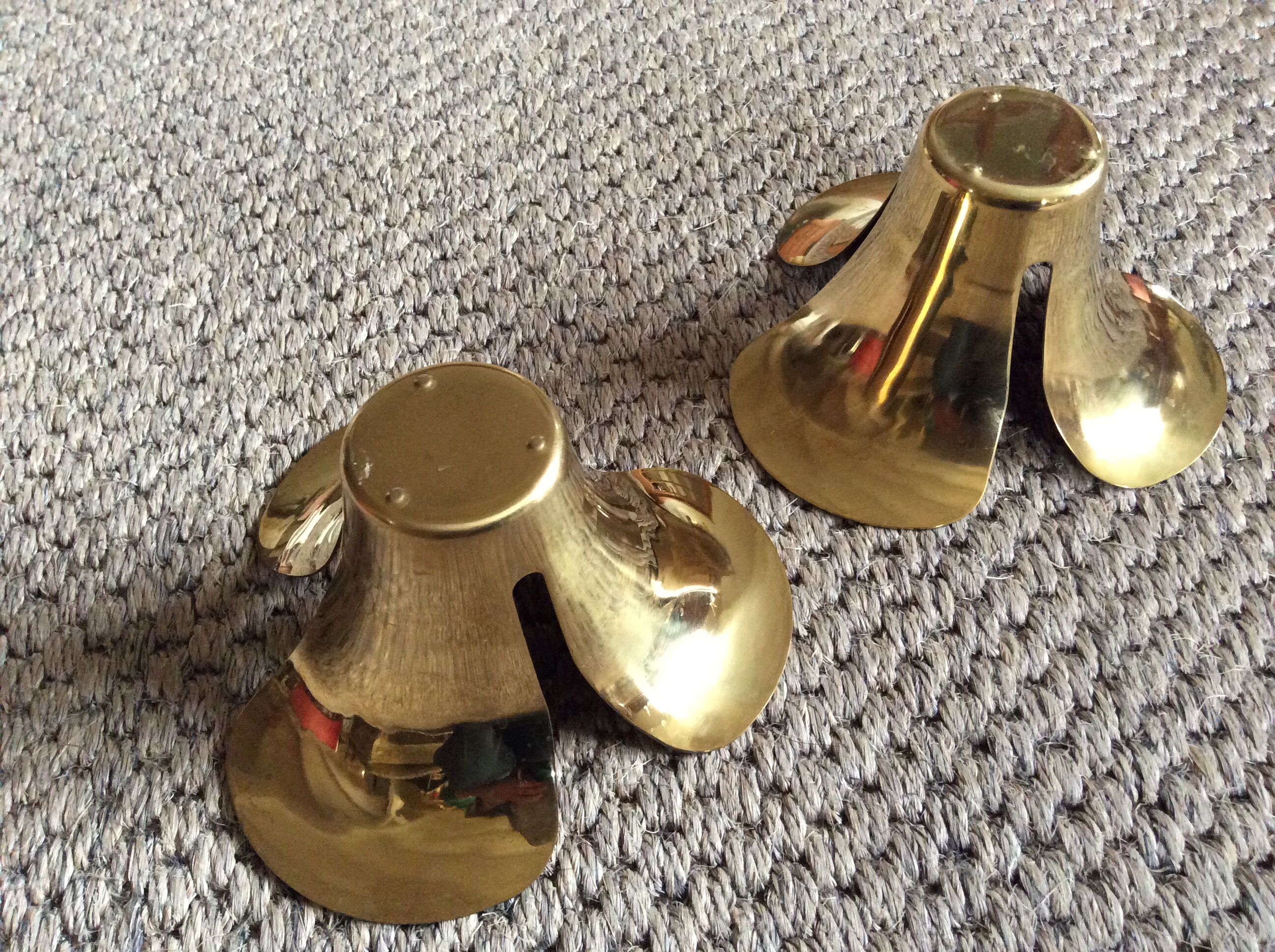 Duo of candle holders