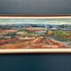 Original Swedish Oil on Canvas – “Landscape” by Jerzy Luczak‑Szewczyk (1923–1975)