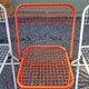 Series of 5 Talin folding metal chairs