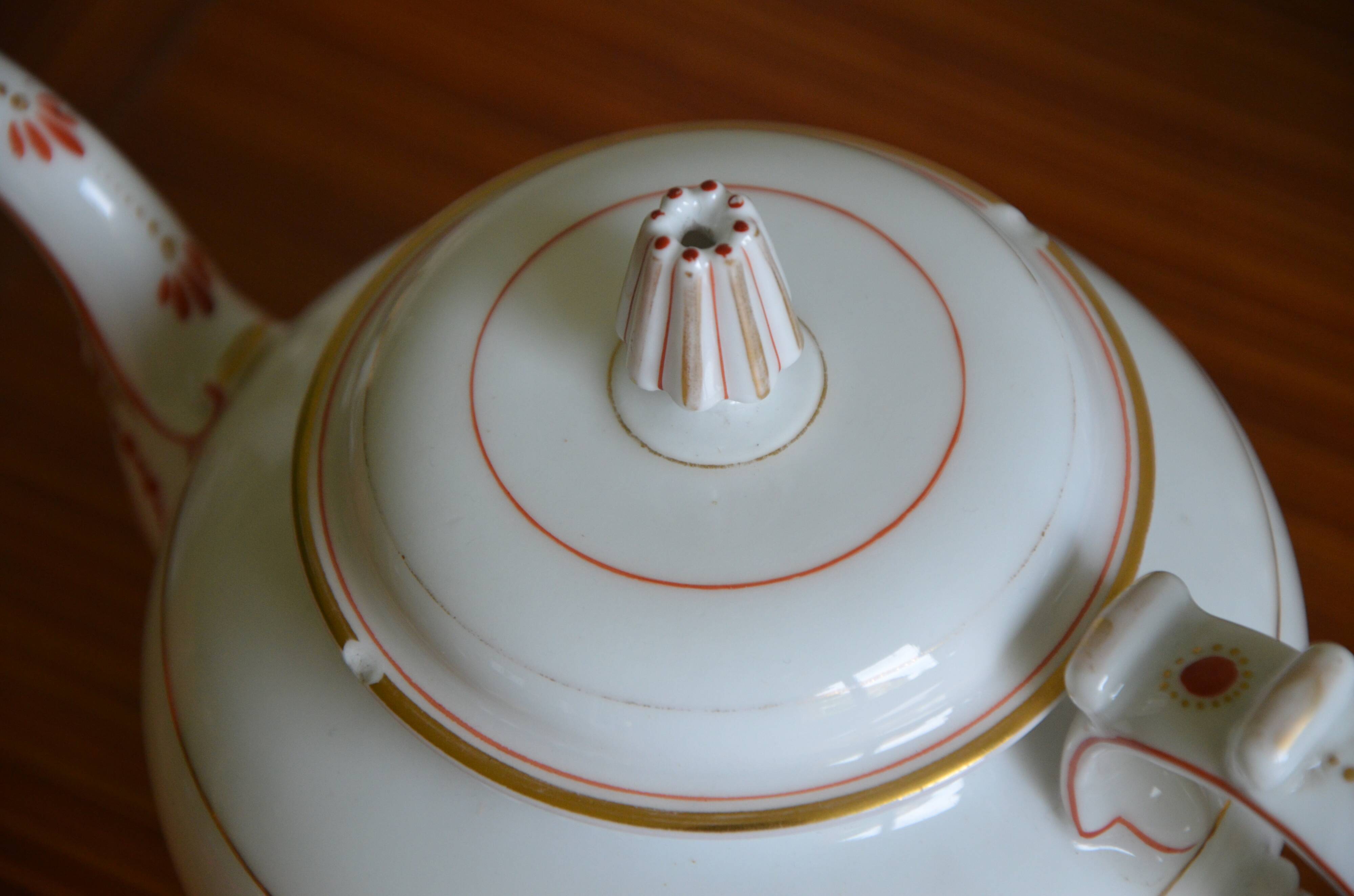 Fine porcelain tea set