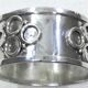 Silver towel ring