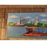 Canvas "Along the Chao Phraya"