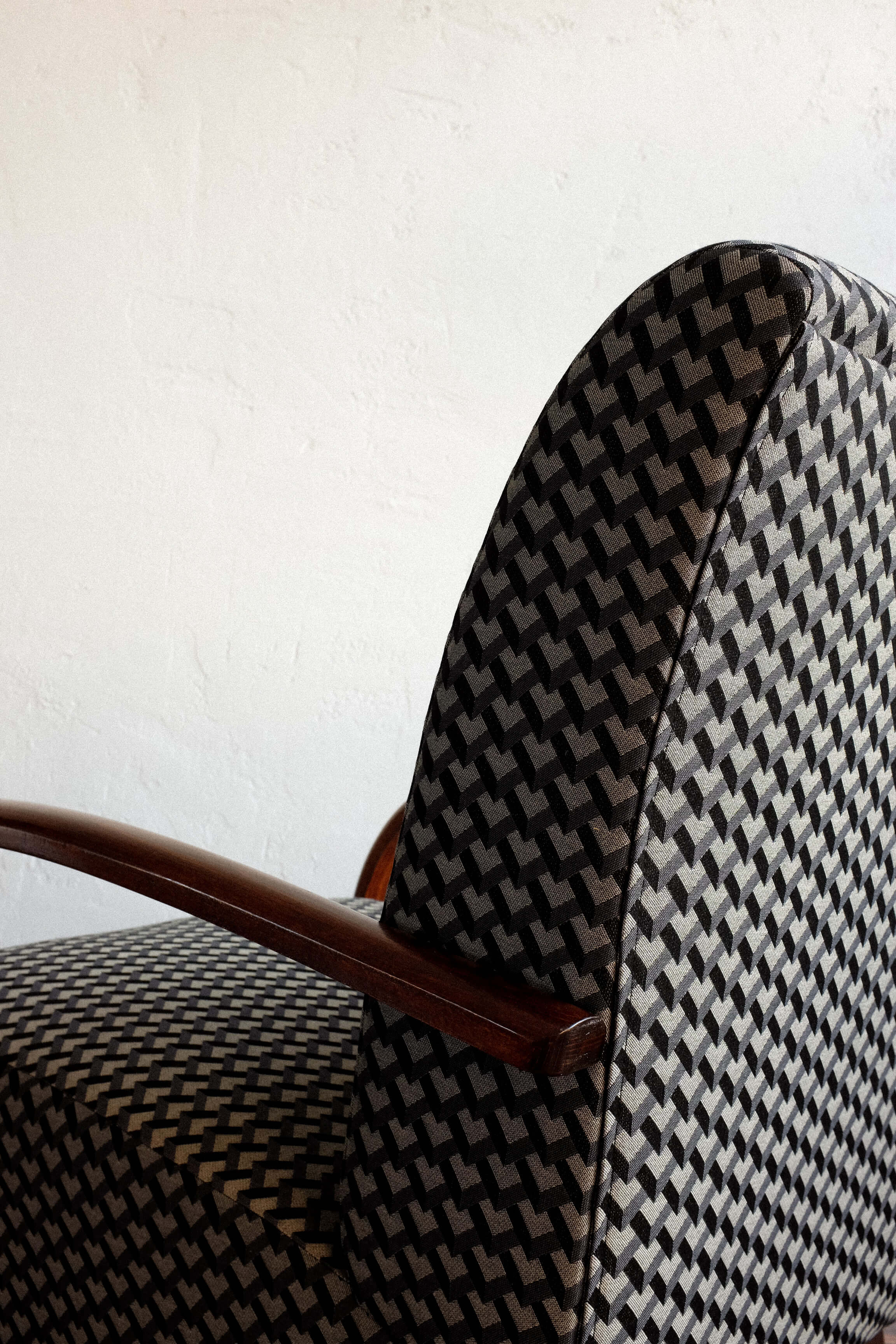 Vintage Czechoslovak Armchair by Jindřich Halabala, 1950s