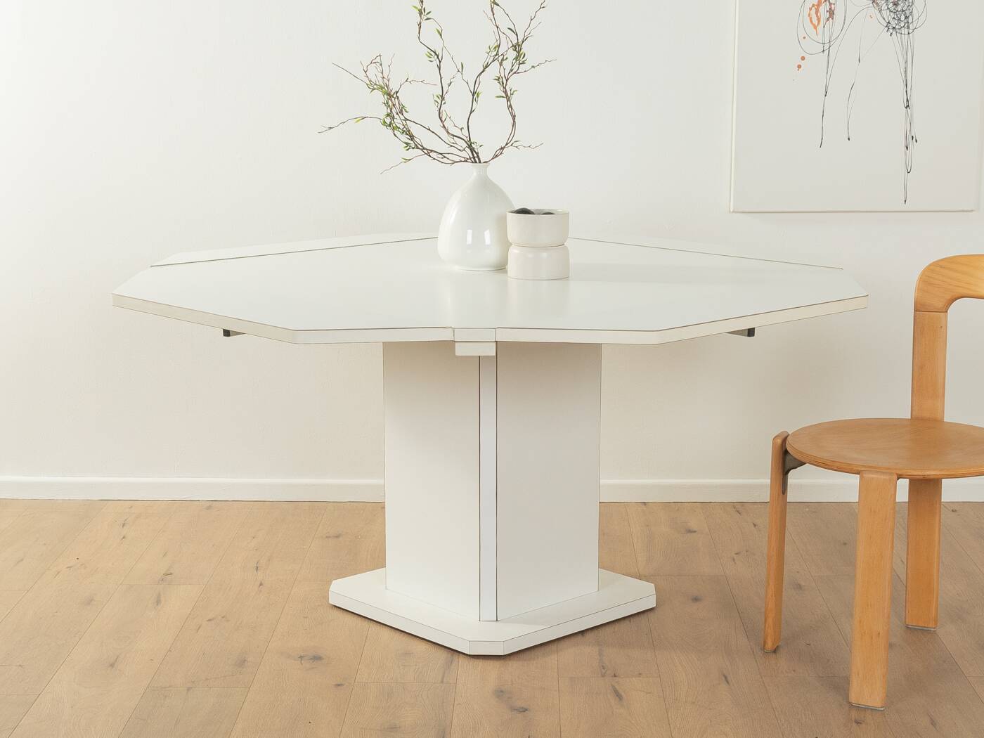 1980s dining table, Läsko