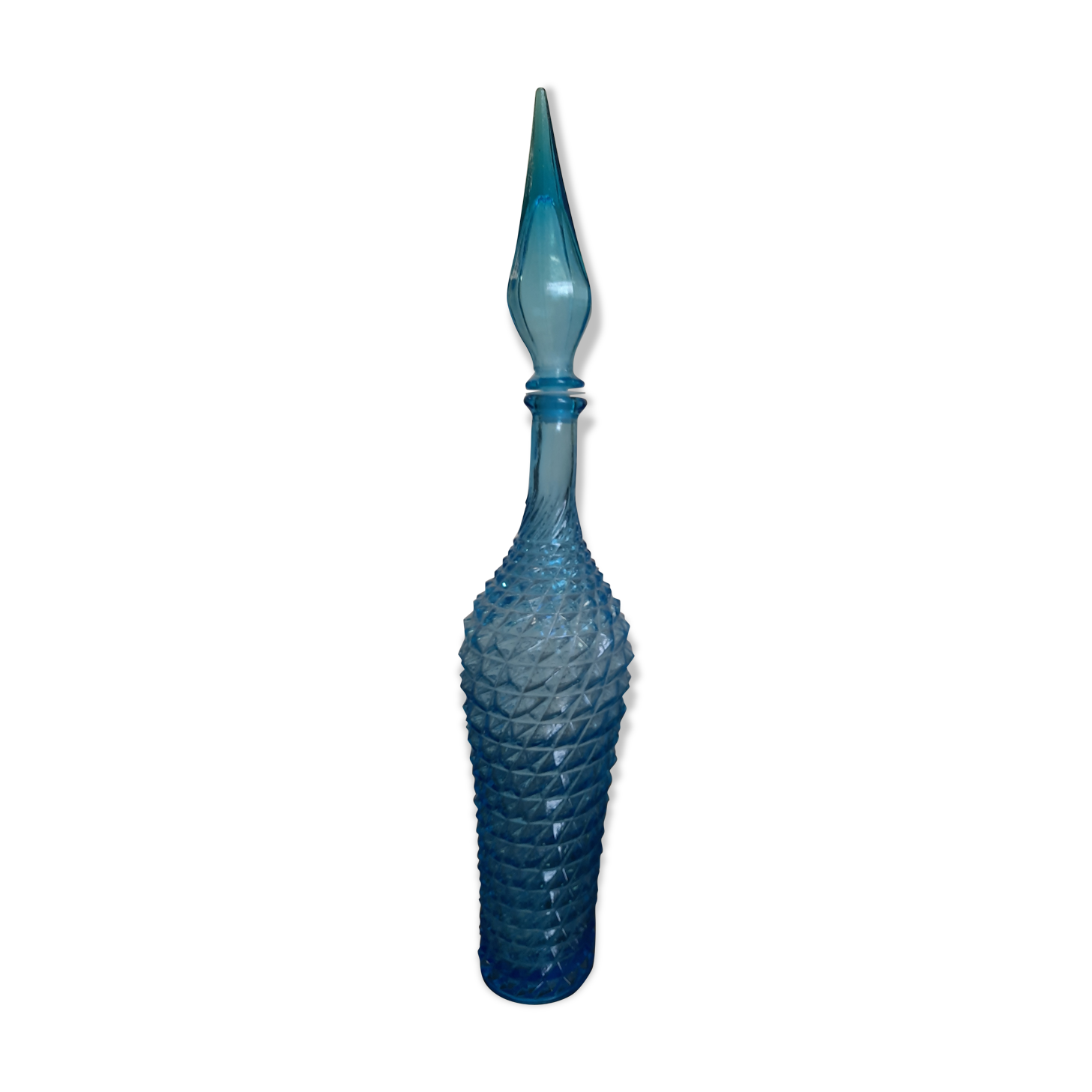 Blue Empoli style carafe