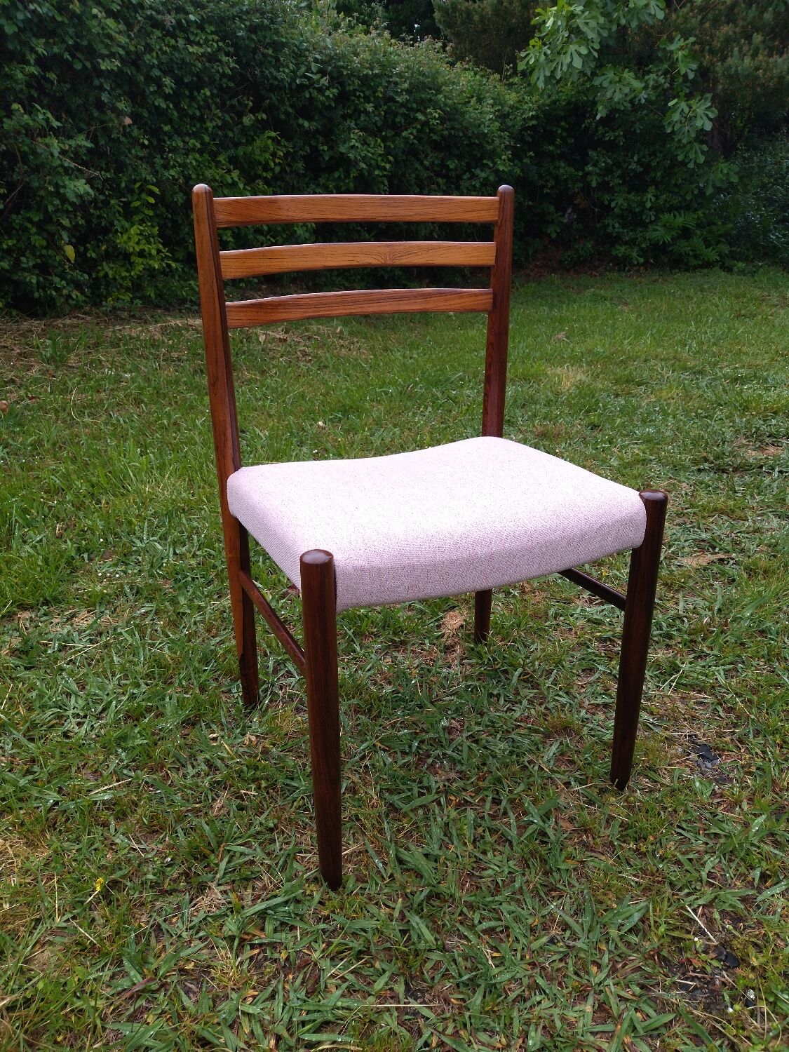 Rosewood table and chairs